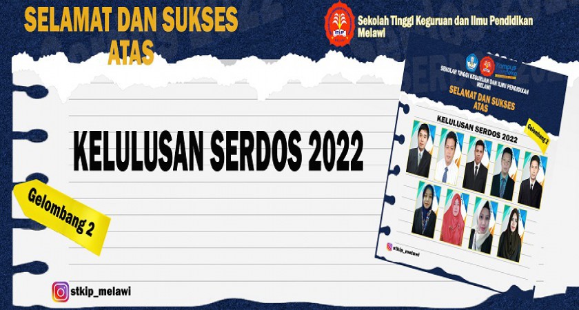 Selamat dan Sukses atas kelulusan Sertifikasi Dosen Tahun 2022