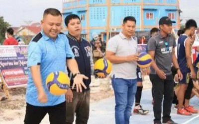 Bupati Melawi Buka Turnamen STKIP Cup 2022